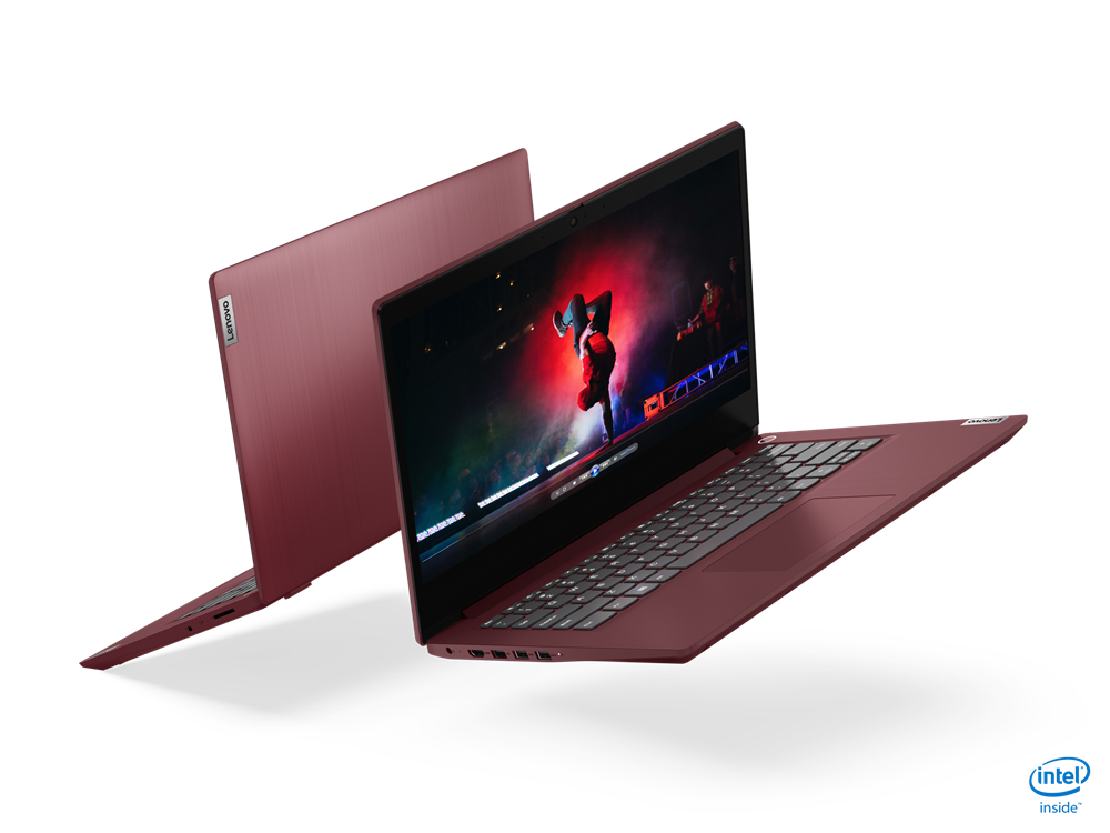 Lenovo IdeaPad 3 14IML05 Intel® Pentium® Gold 6405U Laptop 35.6 cm (14") Full HD 4 GB DDR4-SDRAM 128 GB SSD Wi-Fi 6 (802.11ax) Windows 10 Home in S mode Red