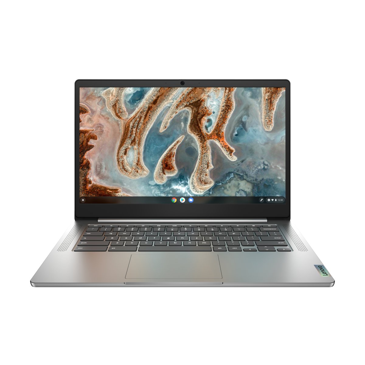 Lenovo IdeaPad 3 Chrome 14M836 MediaTek MT8183 Chromebook 35.6 cm (14") Full HD 4 GB LPDDR4x-SDRAM 32 GB eMMC Wi-Fi 5 (802.11ac) ChromeOS UK English Grey