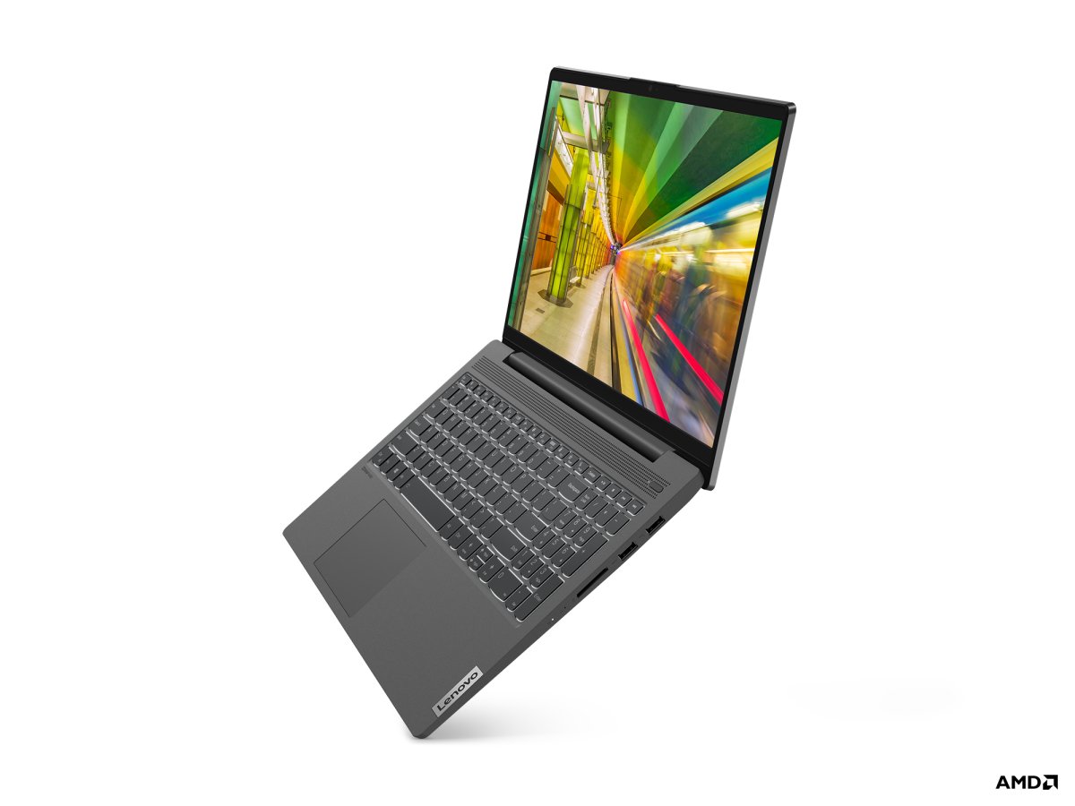 Lenovo IdeaPad 5 15ALC05 AMD Ryzen™ 5 5500U Laptop 39.6 cm (15.6") Full HD 8 GB DDR4-SDRAM 256 GB SSD Wi-Fi 5 (802.11ac) Windows 11 Home in S mode UK English Grey - Image 2