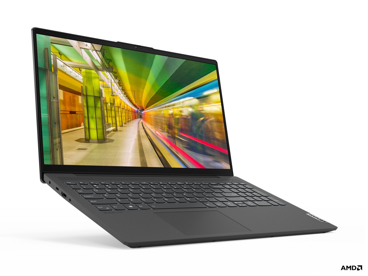 Lenovo IdeaPad 5 15ALC05 AMD Ryzen™ 5 5500U Laptop 39.6 cm (15.6") Full HD 8 GB DDR4-SDRAM 256 GB SSD Wi-Fi 5 (802.11ac) Windows 11 Home in S mode UK English Grey