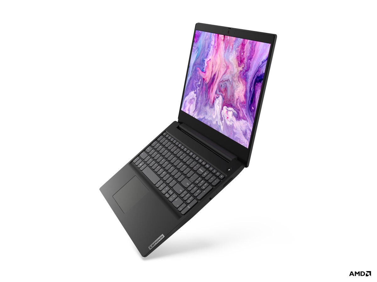Lenovo IdeaPad 3 15ADA05 AMD Ryzen™ 5 3500U Laptop 39.6 cm (15.6") Full HD 8 GB DDR4-SDRAM 256 GB SSD Wi-Fi 5 (802.11ac) Windows 10 Home in S mode UK English Black - Image 2