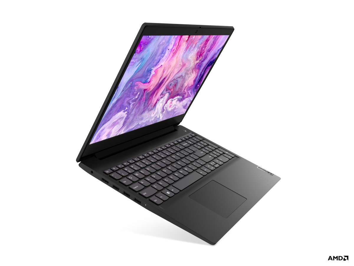 Lenovo IdeaPad 3 15ADA05 AMD Ryzen™ 5 3500U Laptop 39.6 cm (15.6") Full HD 8 GB DDR4-SDRAM 256 GB SSD Wi-Fi 5 (802.11ac) Windows 10 Home in S mode UK English Black - Image 3