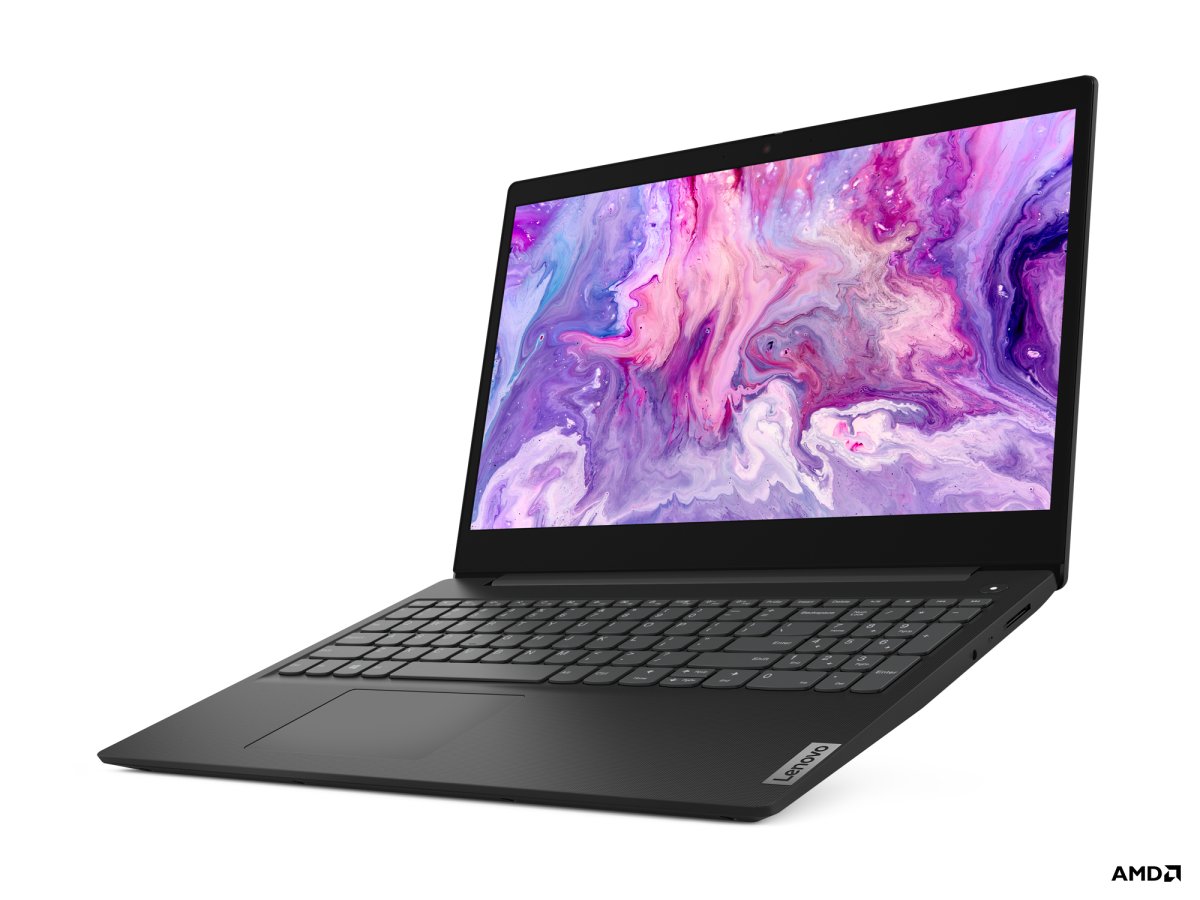 Lenovo IdeaPad 3 15ADA05 AMD Ryzen™ 5 3500U Laptop 39.6 cm (15.6") Full HD 8 GB DDR4-SDRAM 256 GB SSD Wi-Fi 5 (802.11ac) Windows 10 Home in S mode UK English Black