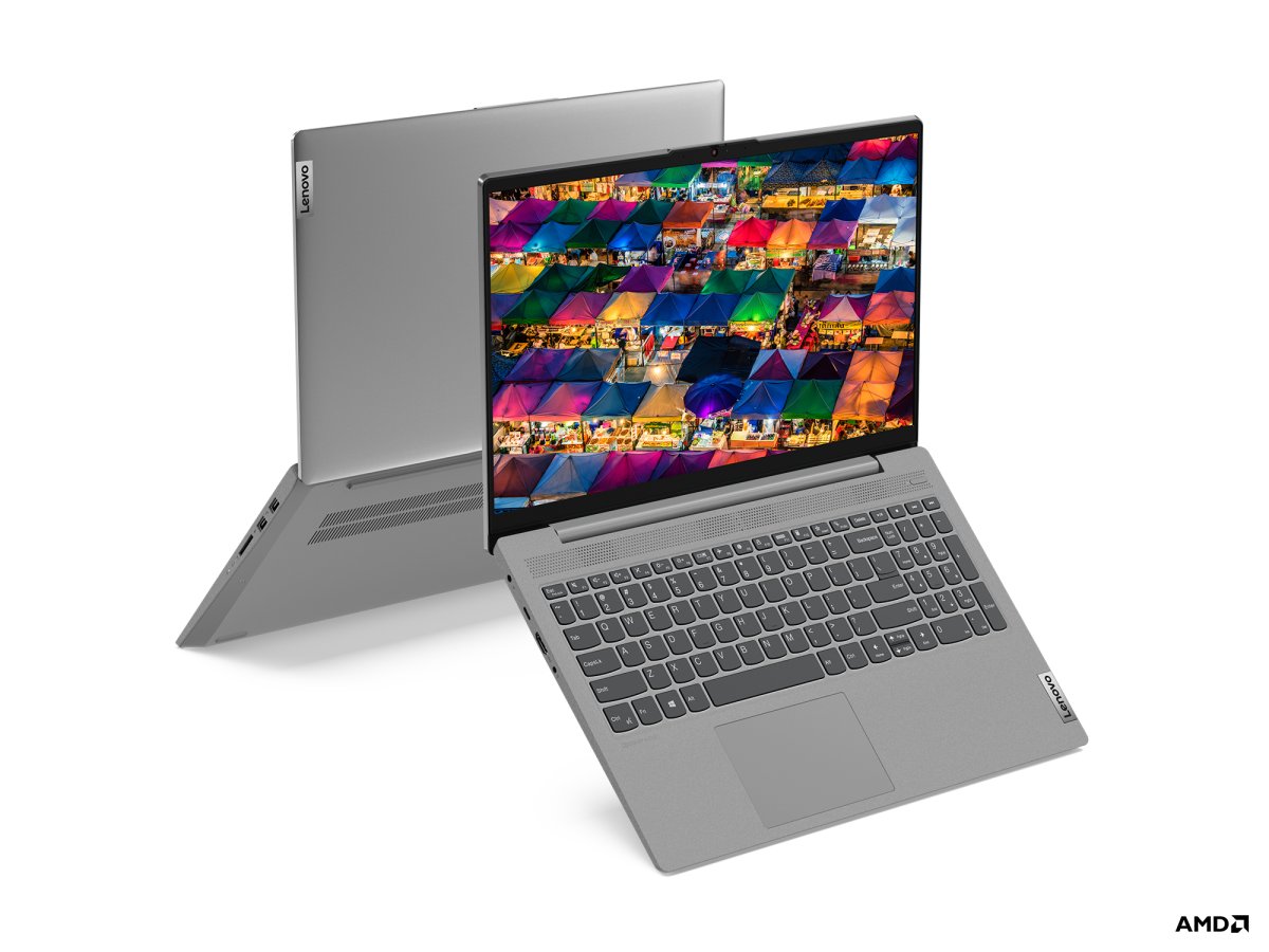 Lenovo IdeaPad 5 15ARE05 AMD Ryzen™ 7 4700U Laptop 39.6 cm (15.6") Full HD 8 GB DDR4-SDRAM 512 GB SSD Wi-Fi 6 (802.11ax) Windows 10 Home in S mode Grey, Platinum - Image 4