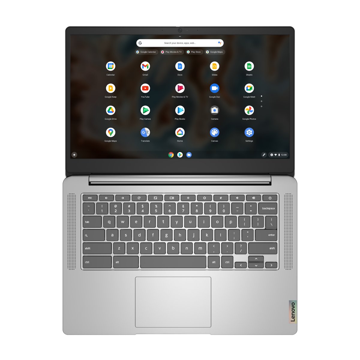 Lenovo IdeaPad 3 Chrome 14M836 MediaTek MT8183 Chromebook 35.6 cm (14") Full HD 4 GB LPDDR4x-SDRAM 32 GB eMMC Wi-Fi 5 (802.11ac) ChromeOS UK English Grey - Image 6