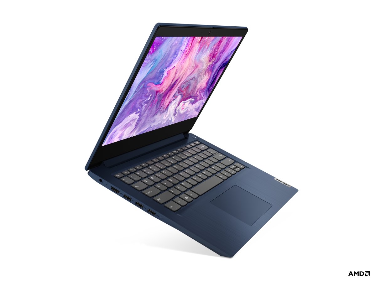 Lenovo IdeaPad 3 14ADA05 AMD Ryzen™ 3 3250U Laptop 35.6 cm (14") Full HD 4 GB DDR4-SDRAM 128 GB SSD Wi-Fi 5 (802.11ac) Windows 10 Home in S mode UK English Blue - Image 2