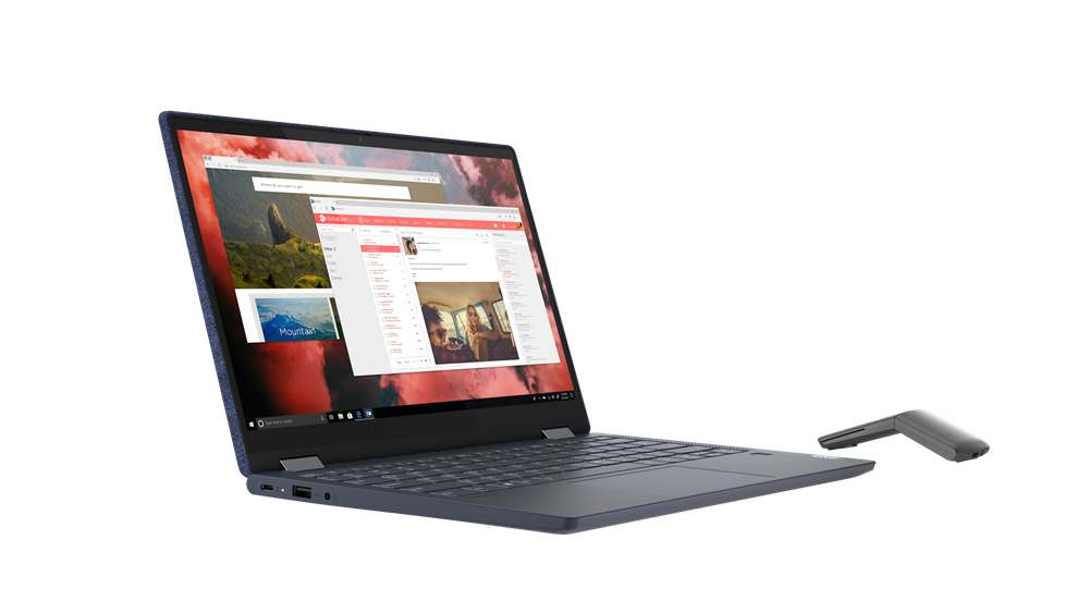 Lenovo Yoga 6 13ARE05 AMD Ryzen™ 7 4700U Hybrid (2-in-1) 33.8 cm (13.3") Touchscreen Full HD 8 GB DDR4-SDRAM 256 GB SSD Wi-Fi 6 (802.11ax) Windows 10 Home UK English Blue - Image 9