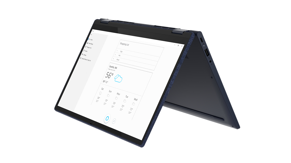 Lenovo Yoga 6 13ARE05 AMD Ryzen™ 7 4700U Hybrid (2-in-1) 33.8 cm (13.3") Touchscreen Full HD 8 GB DDR4-SDRAM 256 GB SSD Wi-Fi 6 (802.11ax) Windows 10 Home UK English Blue