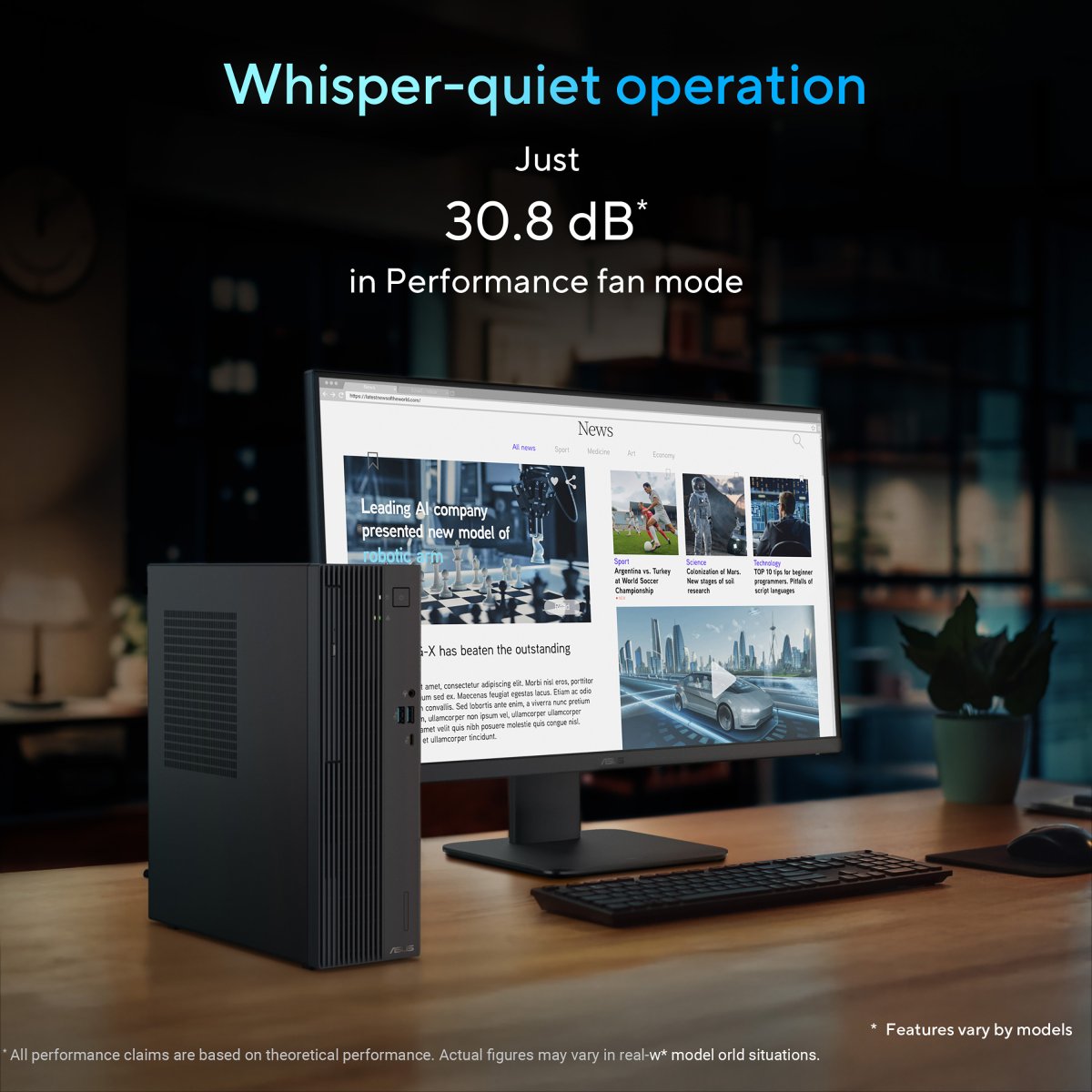 ASUS ExpertCenter P500 SFF P500SV-13420H3X Intel® Core™ i5 i5-13420H 16 GB DDR5-SDRAM 512 GB SSD Windows 11 Pro PC Grey - Image 9