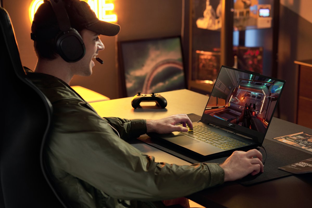 ASUS TUF Gaming A17 FA707XI-HX021W AMD Ryzen™ 9 7940HS Laptop 43.9 cm (17.3") Full HD 16 GB DDR5-SDRAM 512 GB SSD NVIDIA GeForce RTX 4070 Wi-Fi 6 (802.11ax) Windows 11 Home Black, Grey - Image 12