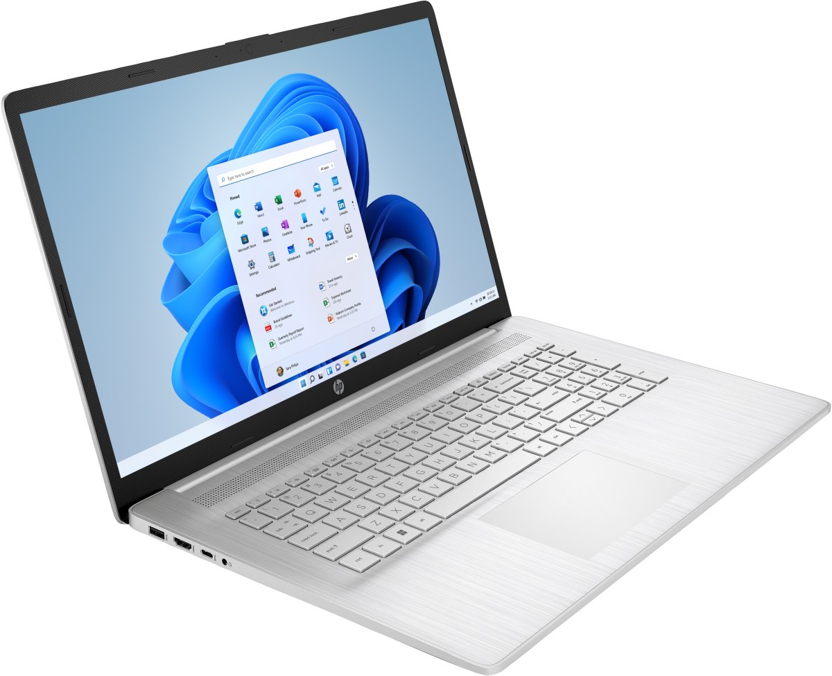 HP 17-cn0105na Intel® Core™ i5 i5-1135G7 Laptop 43.9 cm (17.3") Full HD 8 GB DDR4-SDRAM 512 GB SSD Wi-Fi 5 (802.11ac) Windows 11 Home Silver - Image 3