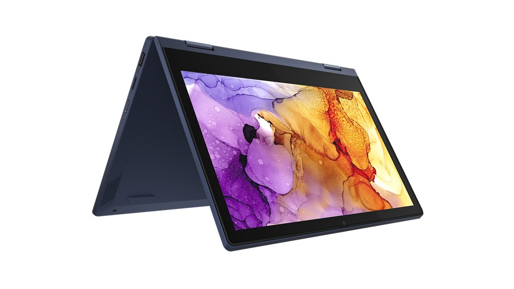 Lenovo IdeaPad Flex 3 11ADA05 AMD Athlon Silver 3050e Hybrid (2-in-1) 29.5 cm (11.6") Touchscreen HD 4 GB DDR4-SDRAM 64 GB eMMC Wi-Fi 5 (802.11ac) Windows 10 Home in S mode UK English Blue - Image 2