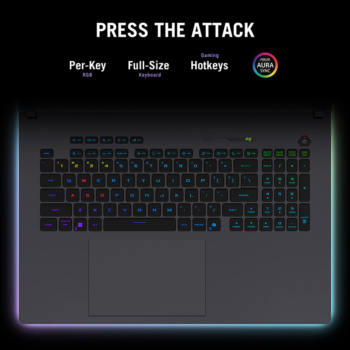 ASUS ROG Strix G16 G615LW-S5006W Intel Core Ultra 9 275HX Laptop 40.6 cm (16") WQXGA 32 GB DDR5-SDRAM 2 TB SSD NVIDIA GeForce RTX 5080 Wi-Fi 7 (802.11be) Windows 11 Home Black, Green, Grey - Image 15
