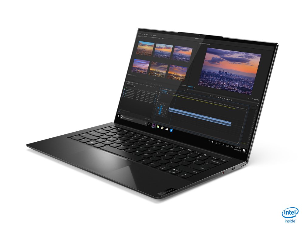 Lenovo Yoga Slim 9 14ITL5 Intel® Core™ i7 i7-1165G7 Laptop 35.6 cm (14") Touchscreen 4K Ultra HD 16 GB LPDDR4x-SDRAM 512 GB SSD Wi-Fi 6 (802.11ax) Windows 11 Home UK English Black - Image 2