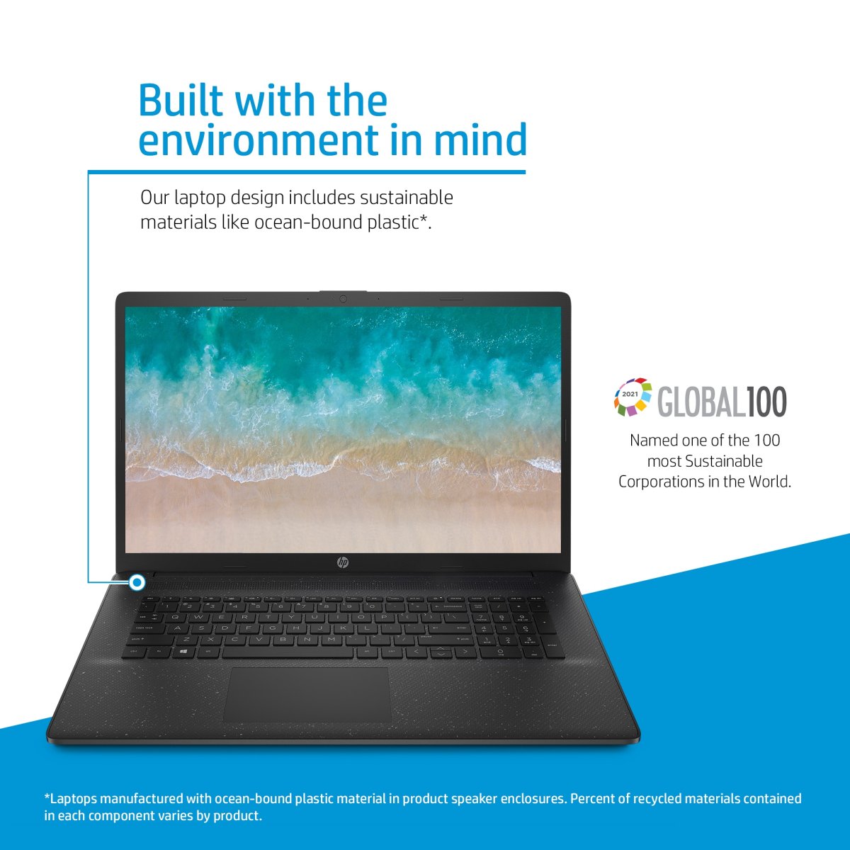 HP 17-cn0105na Intel® Core™ i5 i5-1135G7 Laptop 43.9 cm (17.3") Full HD 8 GB DDR4-SDRAM 512 GB SSD Wi-Fi 5 (802.11ac) Windows 11 Home Silver - Image 15