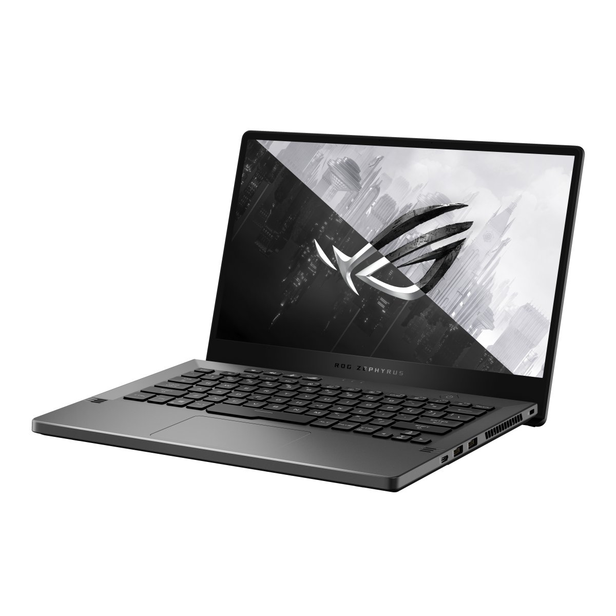 ASUS GA401QE-K2002T laptop AMD Ryzen™ 9 5900HS 35.6 cm (14") Wide Quad HD 16 GB DDR4-SDRAM 1 TB SSD NVIDIA GeForce RTX 3050 Ti Wi-Fi 6 (802.11ax) Windows 10 Home Black, Grey - Image 3