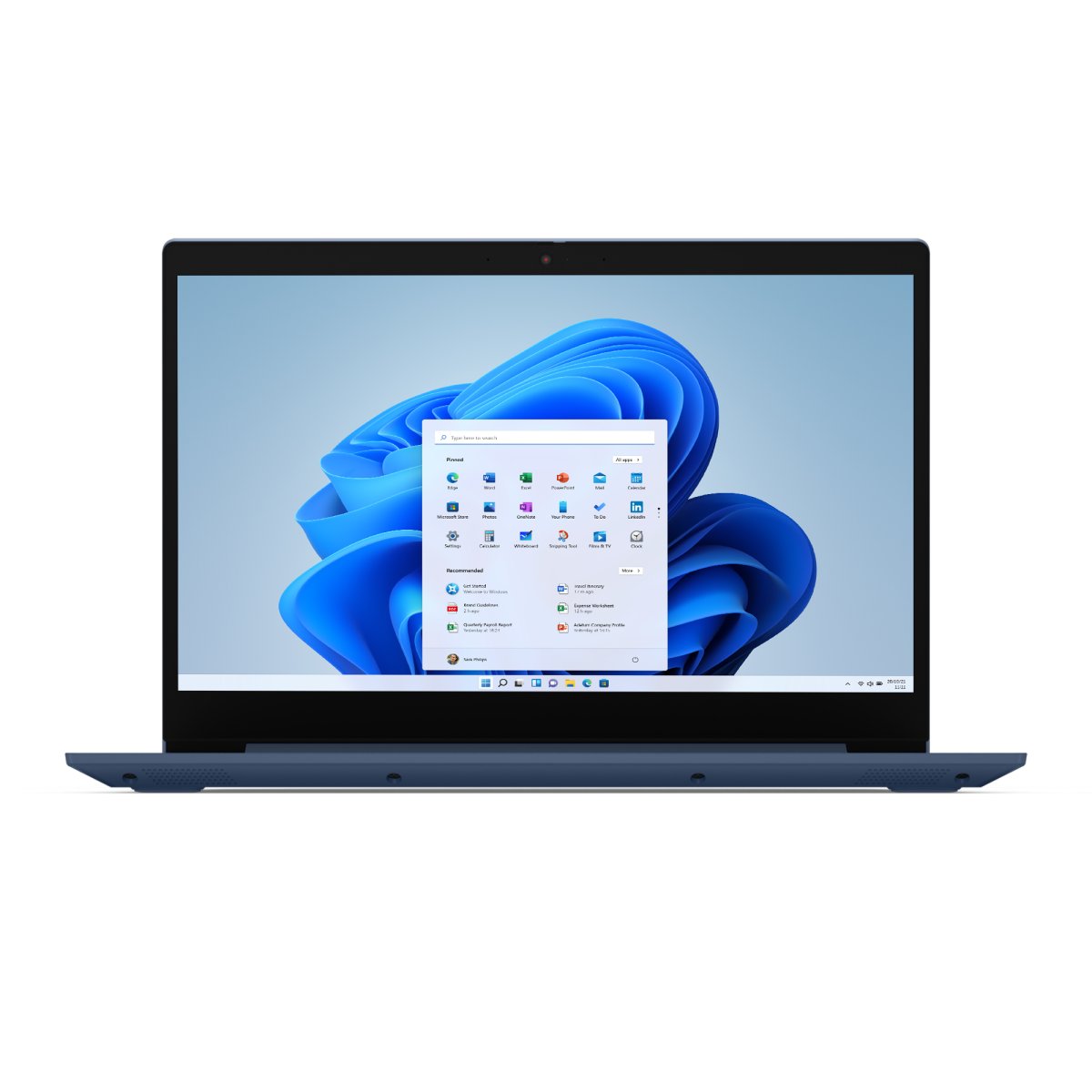 Lenovo IdeaPad 3 15ITL6 Intel® Pentium® Gold 7505 Laptop 39.6 cm (15.6") Full HD 4 GB DDR4-SDRAM 128 GB SSD Wi-Fi 6 (802.11ax) Windows 10 Home in S mode English Blue - Image 2