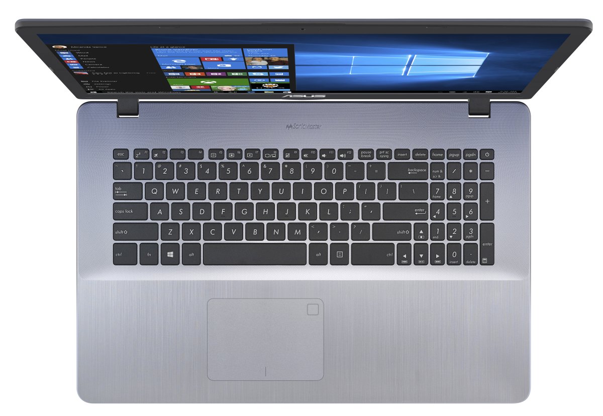 ASUS Vivobook 17 X705MA-BX269W Intel® Celeron® N N4020 Laptop 43.9 cm (17.3") HD+ 8 GB DDR4-SDRAM 256 GB SSD Wi-Fi 5 (802.11ac) Windows 11 Home Grey - Image 4