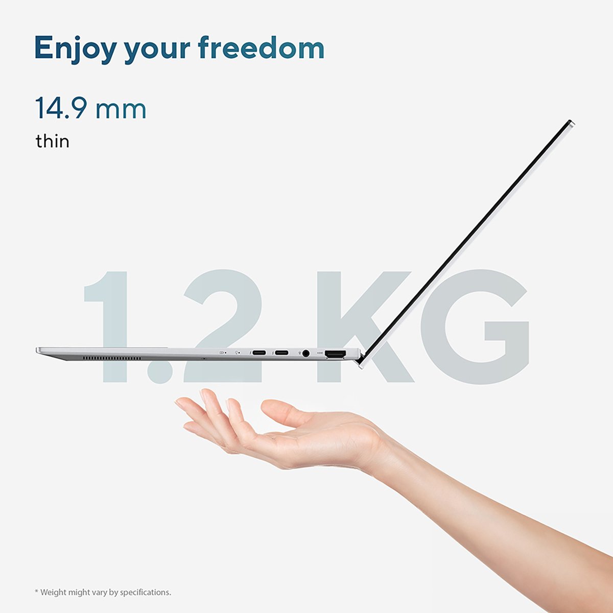 ASUS Zenbook 14 OLED UX3405CA-QL241W Intel Core Ultra 5 225H Laptop 35.6 cm (14") Touchscreen WUXGA 16 GB LPDDR5x-SDRAM 512 GB SSD Wi-Fi 7 (802.11be) Windows 11 Home Blue - Image 7
