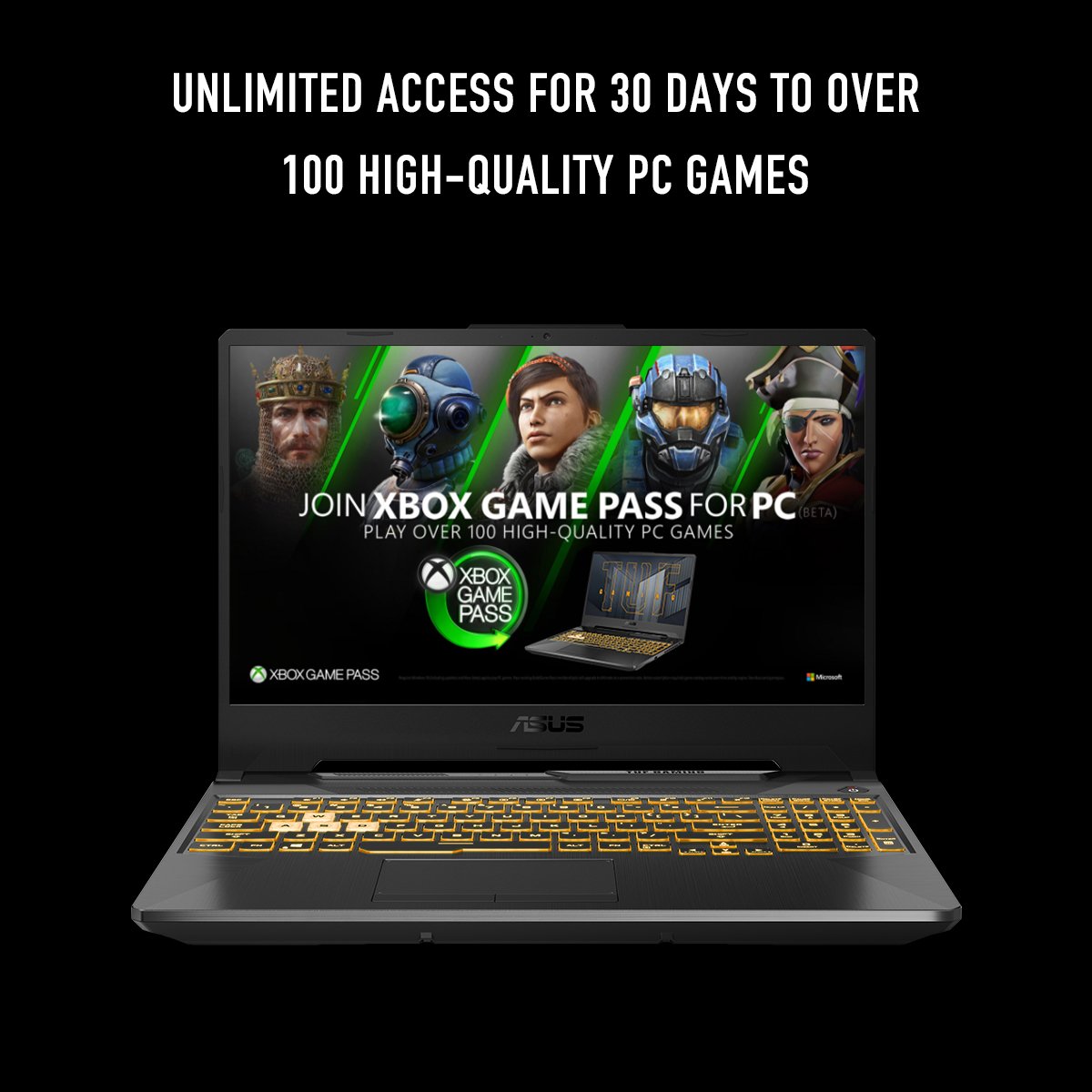 ASUS TUF Gaming A15 FA506IHR-HN019W AMD Ryzen™ 5 4600H Laptop 39.6 cm (15.6") Full HD 8 GB DDR4-SDRAM 512 GB SSD NVIDIA® GeForce® GTX 1650 Wi-Fi 6 (802.11ax) Windows 11 Home Black - Image 16