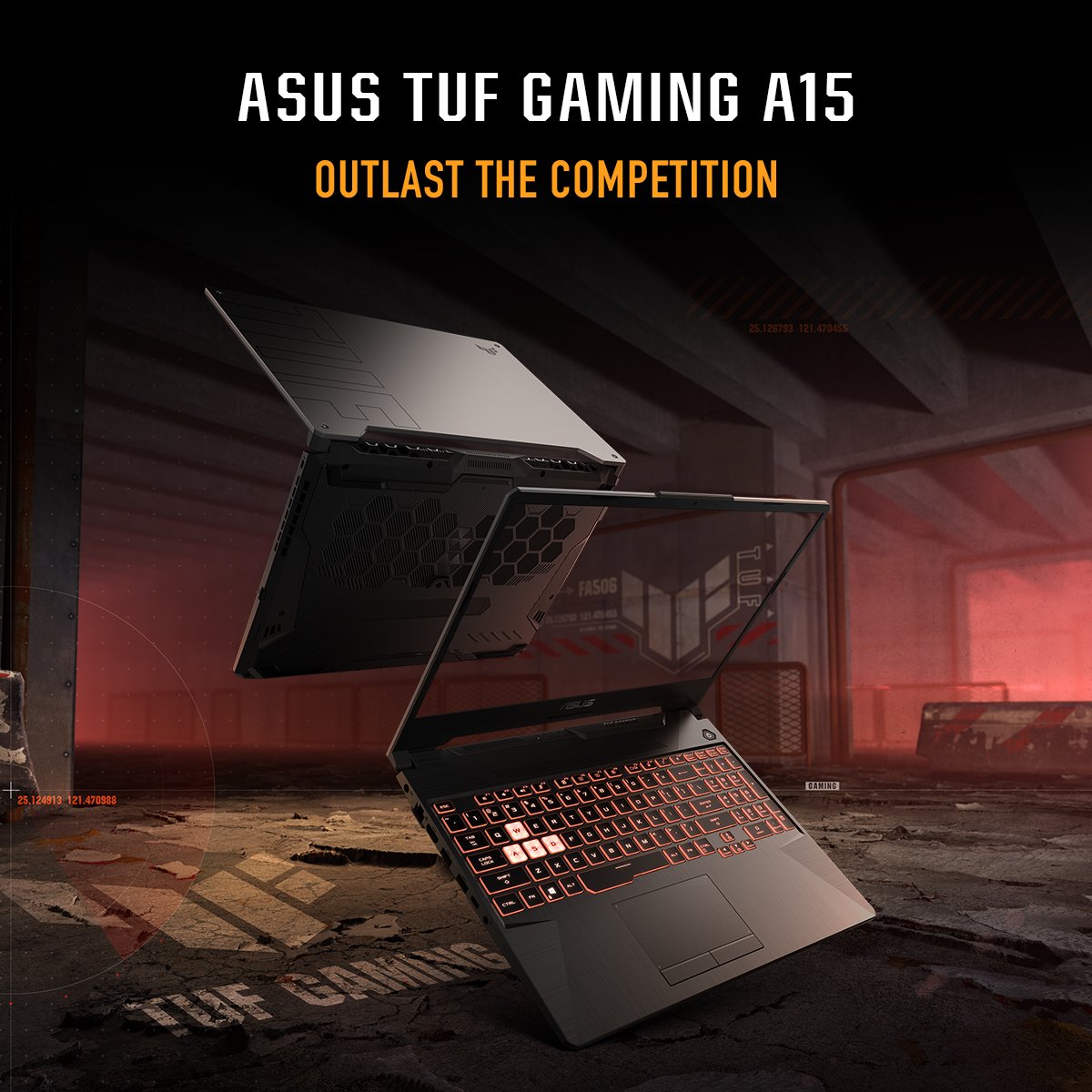 ASUS TUF Gaming A15 FA506IHR-HN019W AMD Ryzen™ 5 4600H Laptop 39.6 cm (15.6") Full HD 8 GB DDR4-SDRAM 512 GB SSD NVIDIA® GeForce® GTX 1650 Wi-Fi 6 (802.11ax) Windows 11 Home Black - Image 9