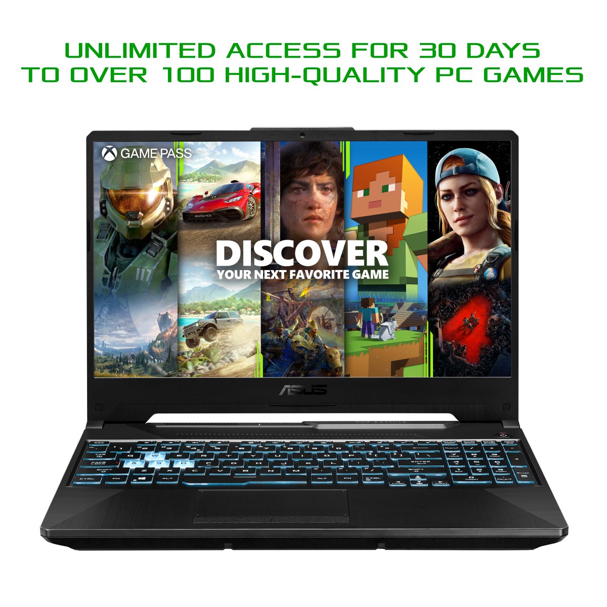 ASUS TUF Gaming A15 FA506IHR-HN019W AMD Ryzen™ 5 4600H Laptop 39.6 cm (15.6") Full HD 8 GB DDR4-SDRAM 512 GB SSD NVIDIA® GeForce® GTX 1650 Wi-Fi 6 (802.11ax) Windows 11 Home Black - Image 8