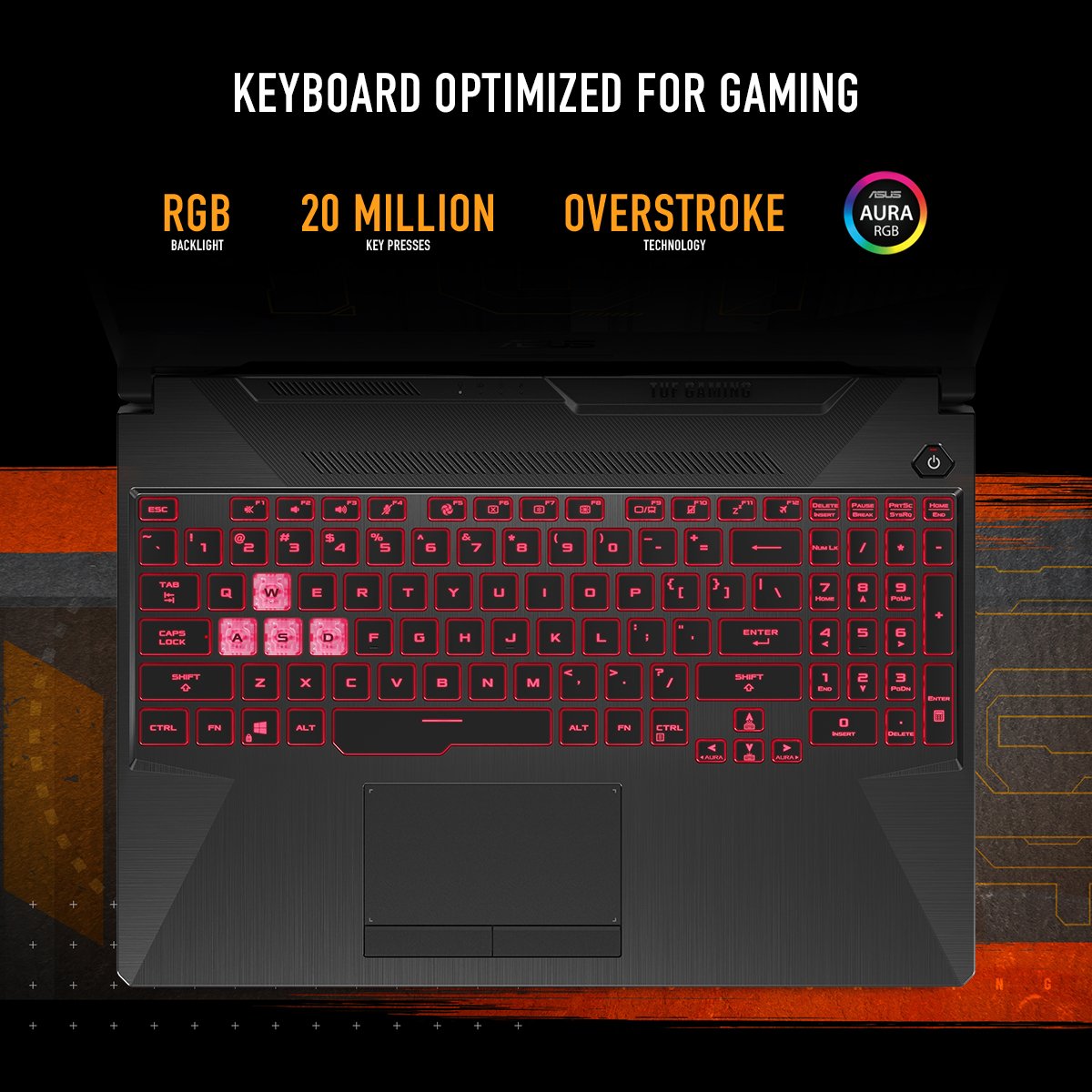 ASUS TUF Gaming A15 FA506IHR-HN019W AMD Ryzen™ 5 4600H Laptop 39.6 cm (15.6") Full HD 8 GB DDR4-SDRAM 512 GB SSD NVIDIA® GeForce® GTX 1650 Wi-Fi 6 (802.11ax) Windows 11 Home Black - Image 15