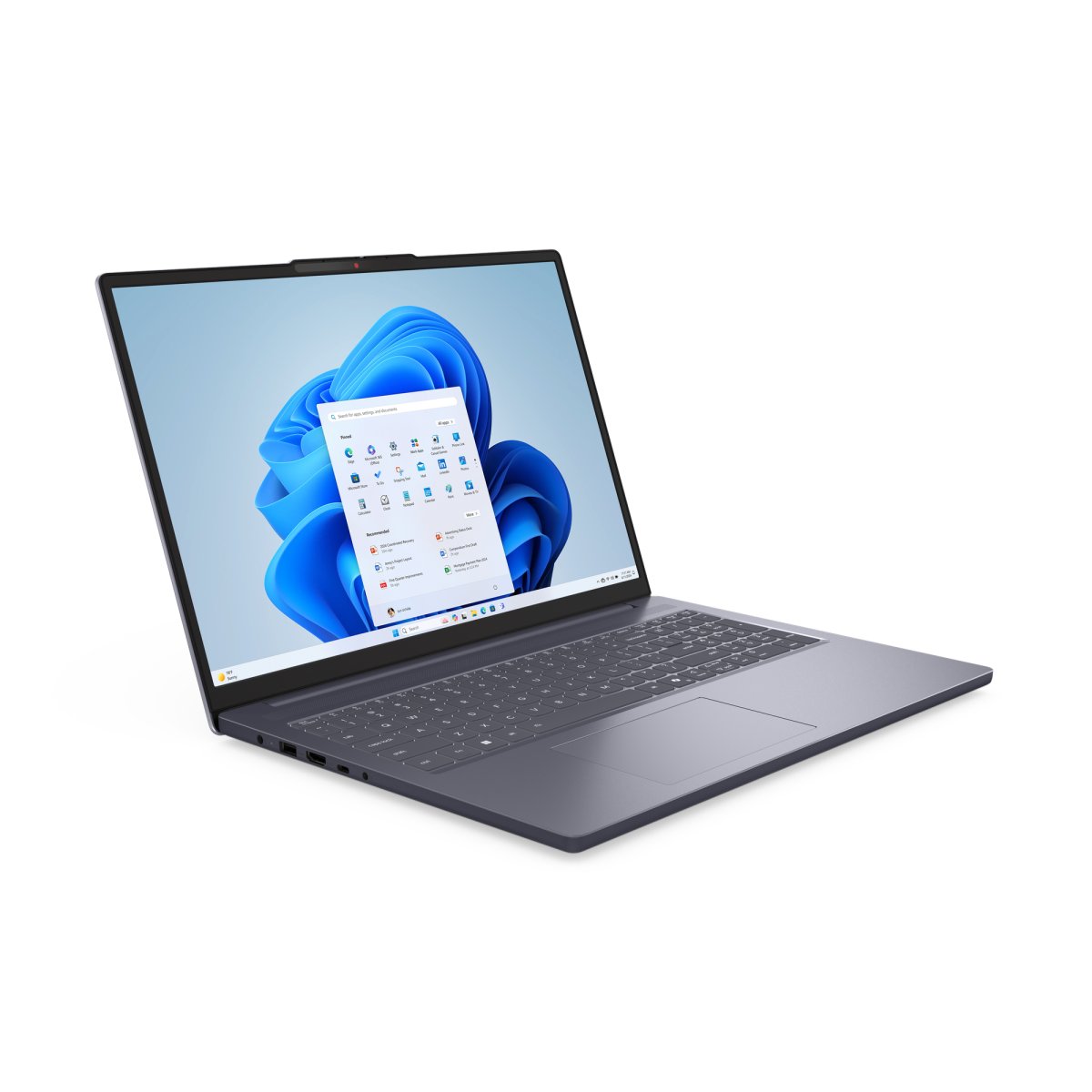 Lenovo IdeaPad Slim 3 16ARP10 AMD Ryzen™ 7 Laptop 40.6 cm (16") WUXGA 8 GB DDR5-SDRAM 512 GB SSD Wi-Fi 7 (802.11be) Windows 11 Home in S mode English Grey - Image 7