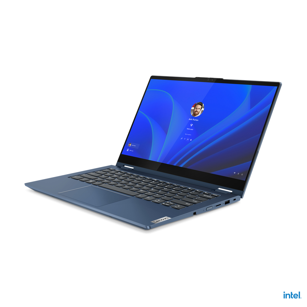 Lenovo ThinkBook 14s Yoga G2 IAP Intel® Core™ i5 i5-1235U Hybrid (2-in-1) 35.6 cm (14") Touchscreen Full HD 8 GB DDR4-SDRAM 256 GB SSD Wi-Fi 6 (802.11ax) Windows 11 Pro UK English Blue - Image 3