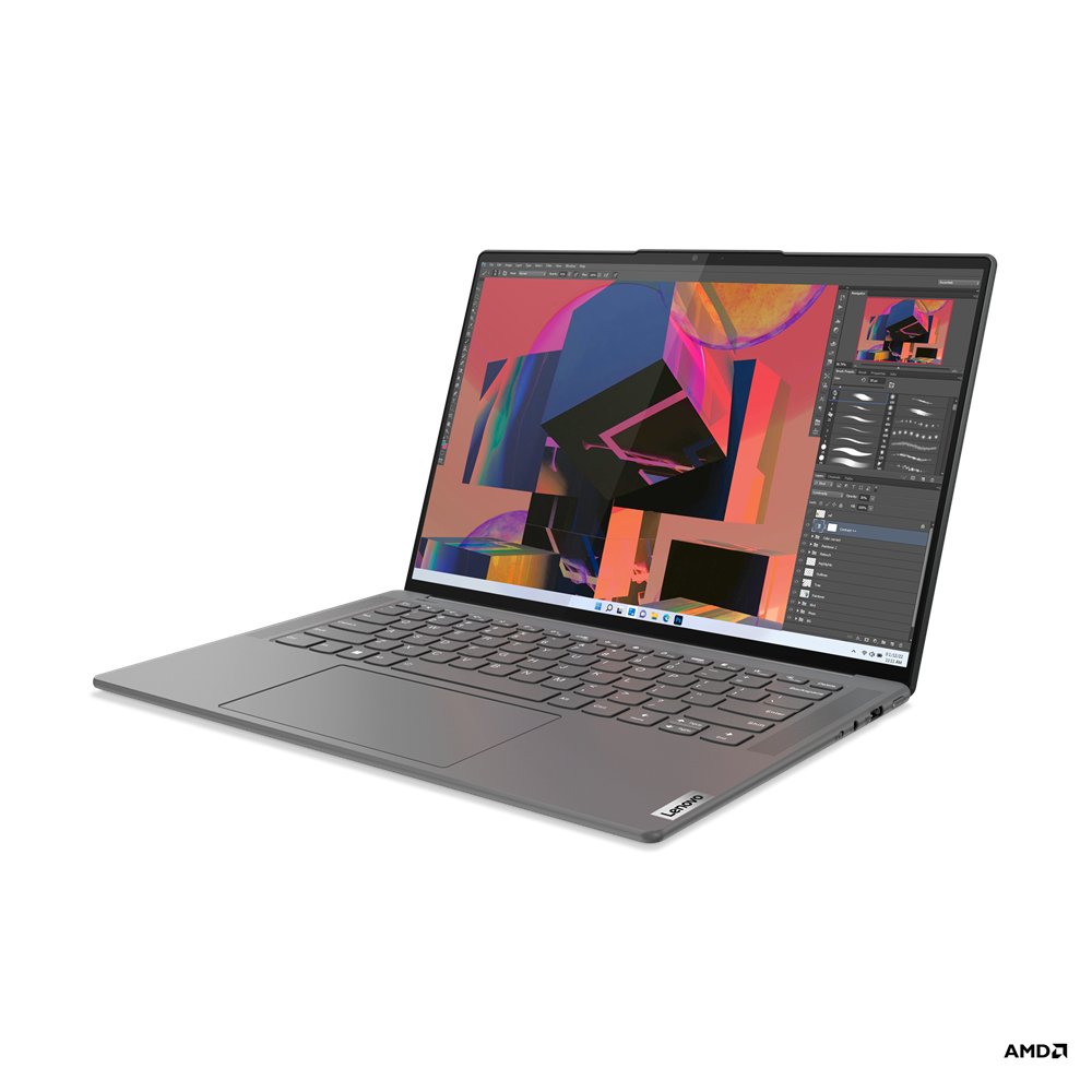 Lenovo Yoga Slim 7 ProX 14ARH7 AMD Ryzen™ 9 6900HS Laptop 36.8 cm (14.5") 3K 32 GB LPDDR5-SDRAM 1 TB SSD NVIDIA GeForce RTX 3050 Wi-Fi 6E (802.11ax) Windows 11 Home English Grey - Image 2
