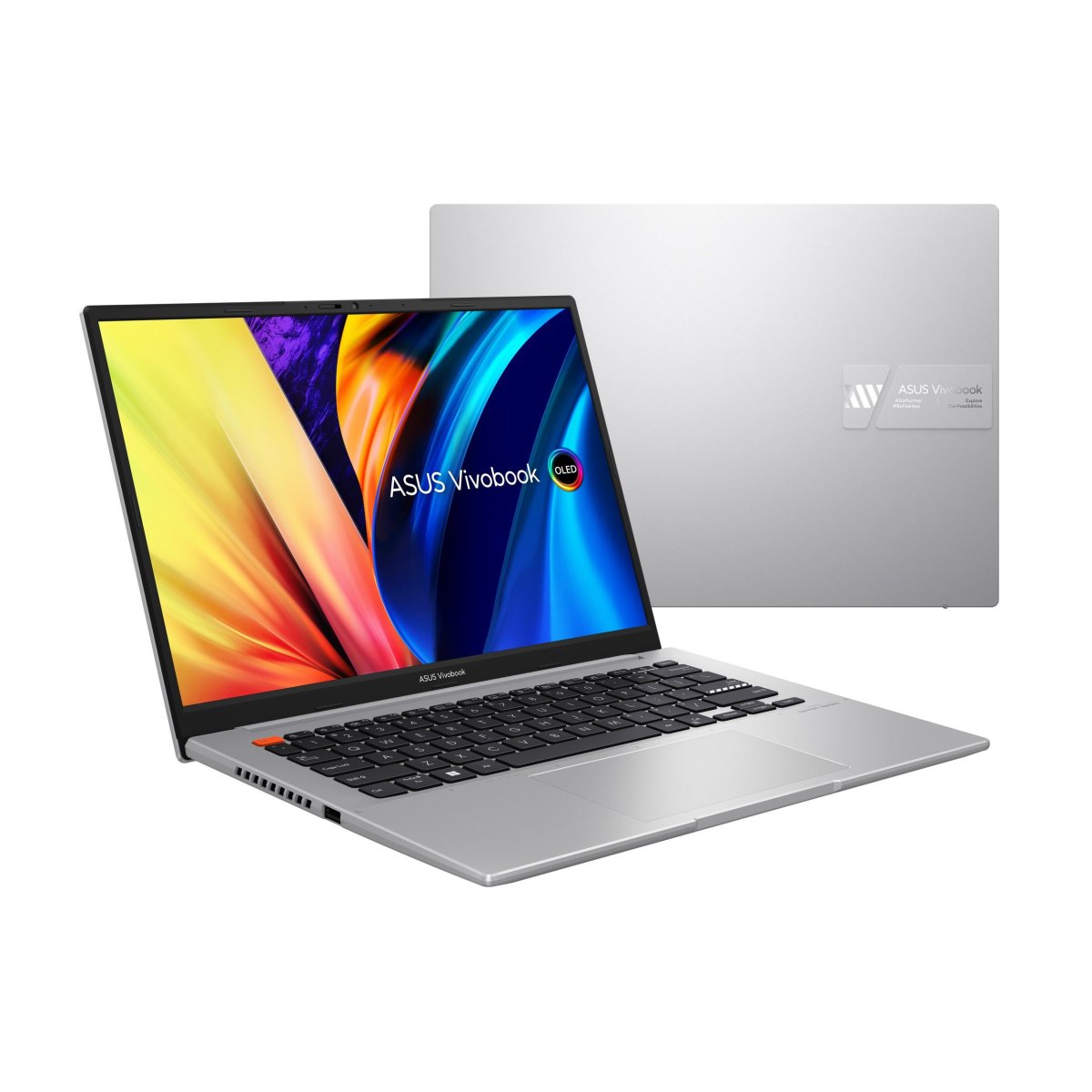 ASUS Vivobook S14 K3402ZA-KM079W laptop Intel® Core™ i7 i7-12700H 35.6 cm (14") 2.8K 16 GB DDR4-SDRAM 512 GB SSD Wi-Fi 6 (802.11ax) Windows 11 Home Grey - Image 2