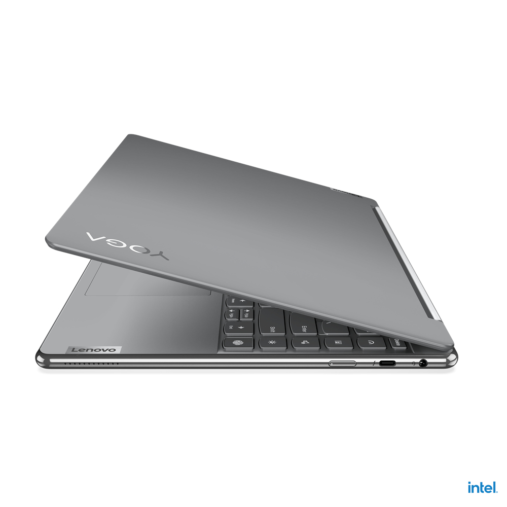 Lenovo Yoga 9 14IAP7 Intel® Core™ i5 i5-1240P Hybrid (2-in-1) 35.6 cm (14") Touchscreen 2.8K 16 GB LPDDR5-SDRAM 512 GB SSD Wi-Fi 6 (802.11ax) Windows 11 Home UK English Grey