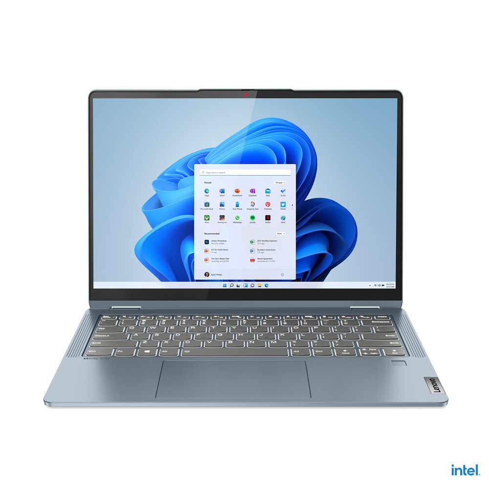 Lenovo IdeaPad Flex 5 14IAU7 Intel® Core™ i3 i3-1215U Hybrid (2-in-1) 35.6 cm (14") Touchscreen WUXGA 8 GB LPDDR4x-SDRAM 128 GB SSD Wi-Fi 6 (802.11ax) Windows 11 Home in S mode UK English Blue - Image 5