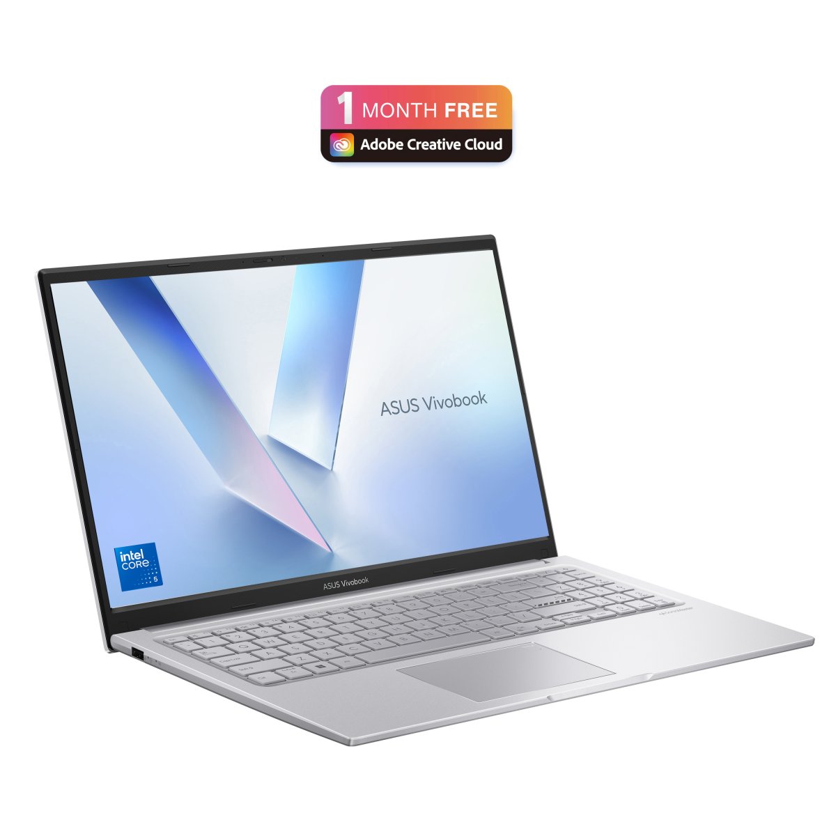 ASUS Vivobook 15 X1504VA 15.6-inch FHD Intel Core 5 120U 8GB 512GB SSD Windows 11 Home Silver - Image 2