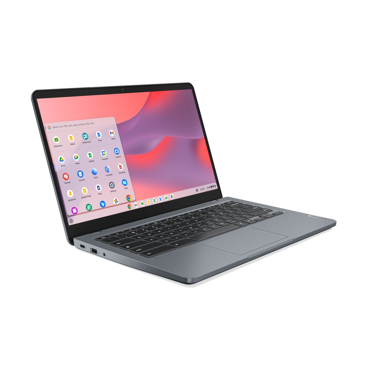 Lenovo 14e Chromebook Gen 3 Intel® N N200 35.6 cm (14") Full HD 8 GB LPDDR5-SDRAM 128 GB eMMC Wi-Fi 6E (802.11ax) ChromeOS UK English Grey - Image 9