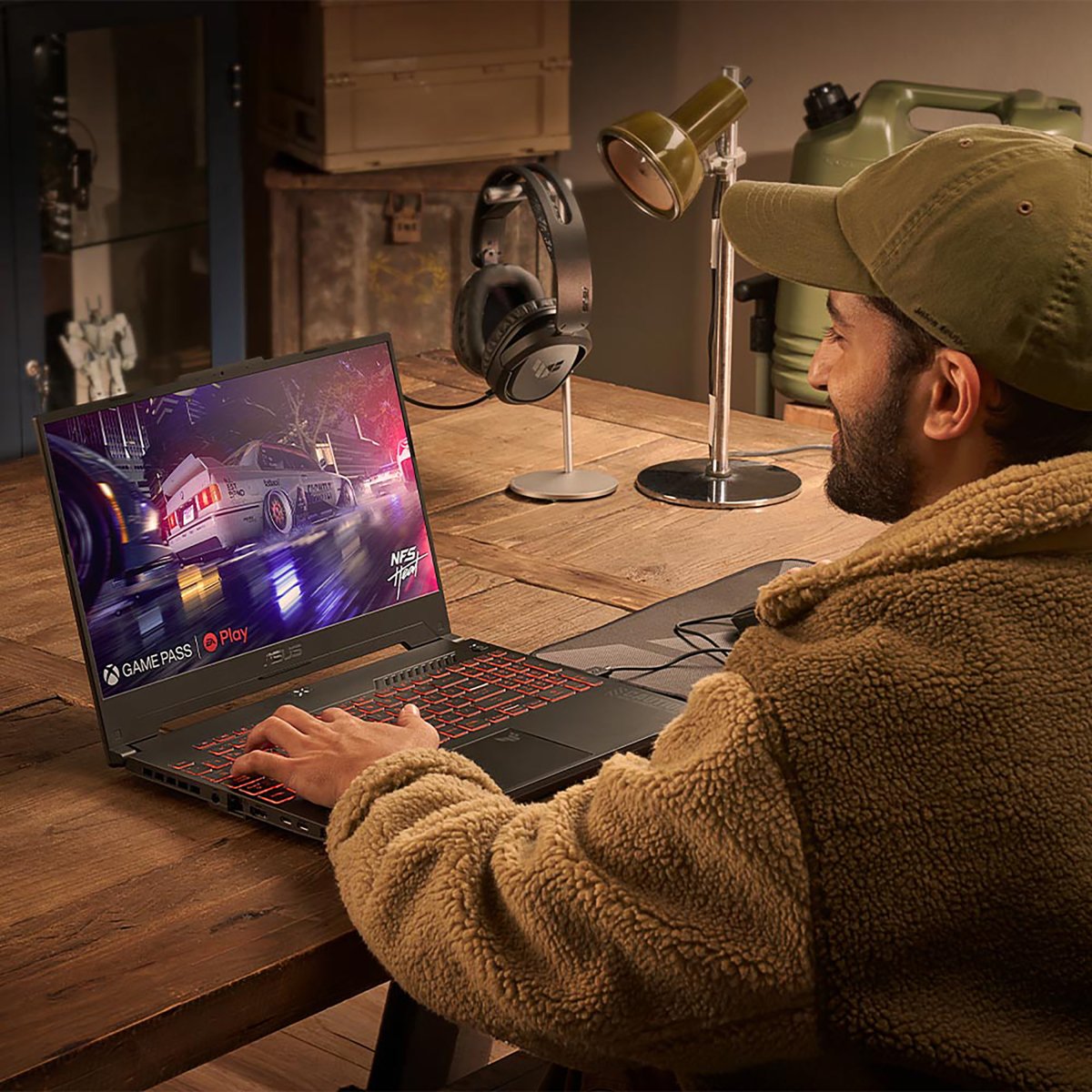 ASUS TUF Gaming F16 FX607VU-RL033W Copilot+ PC Intel® Core™ i7 i7-13620H Laptop 40.6 cm (16") WUXGA 16 GB DDR5-SDRAM 512 GB SSD NVIDIA GeForce RTX 4050 Wi-Fi 6 (802.11ax) Windows 11 Home Black, Grey - Image 9
