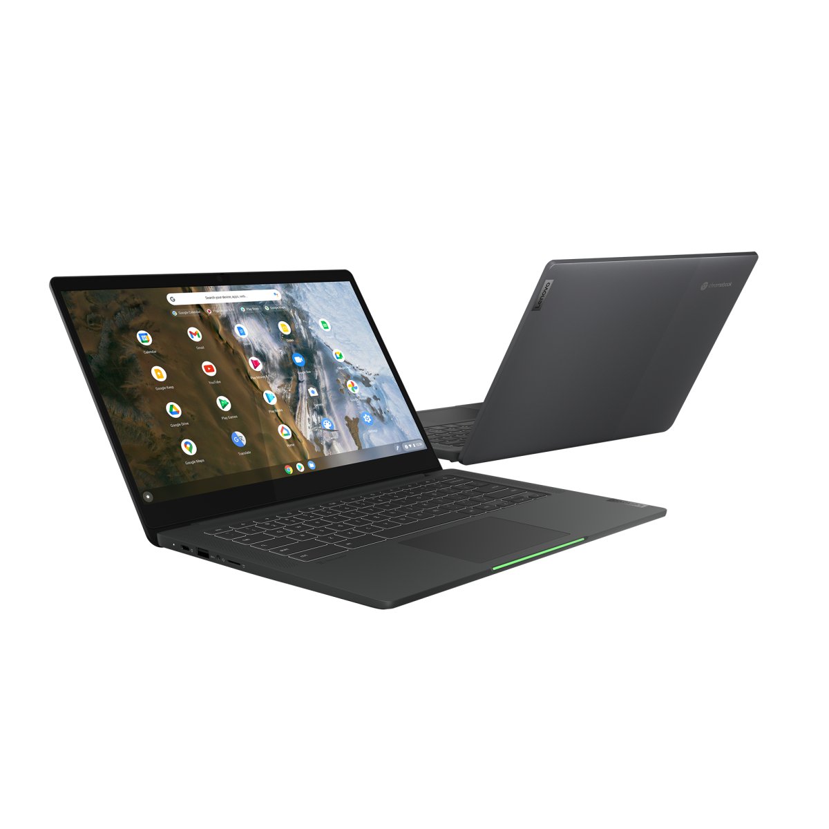 Lenovo IdeaPad 5 Chrome 14ITL6 Intel® Core™ i3 i3-1115G4 Chromebook 35.6 cm (14") Touchscreen Full HD 8 GB LPDDR4x-SDRAM 128 GB SSD Wi-Fi 6 (802.11ax) ChromeOS UK English Grey - Image 8