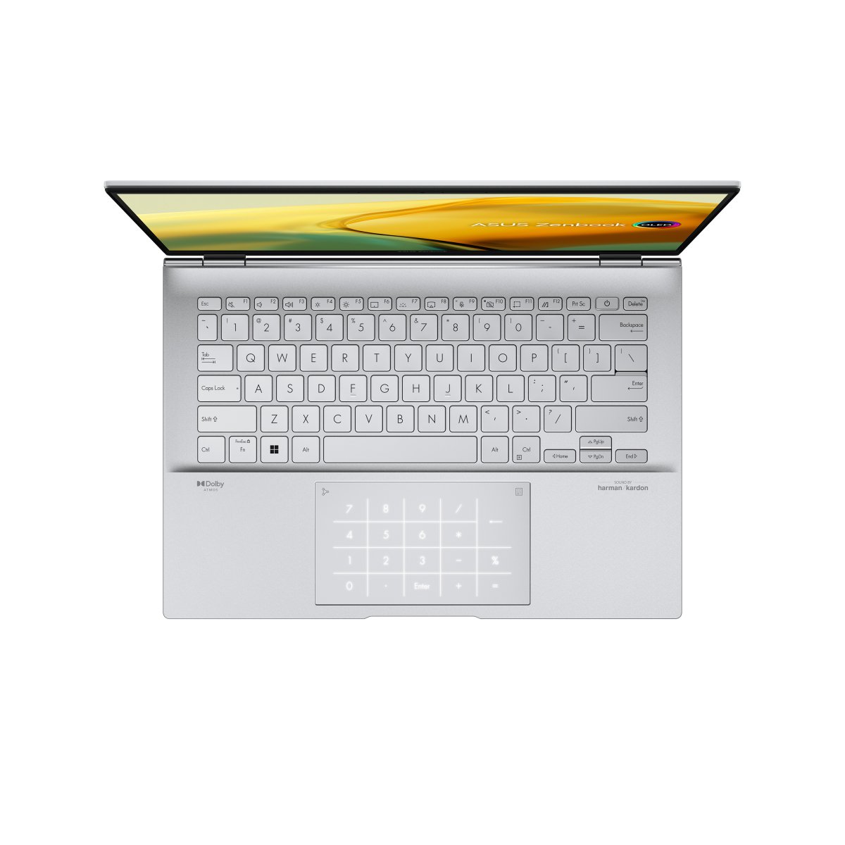 ASUS Zenbook 14 OLED UX3402VA-KM468W Intel® Core™ i5 i5-13500H Laptop 35.6 cm (14") 2.8K 16 GB LPDDR5-SDRAM 512 GB SSD Wi-Fi 6E (802.11ax) Windows 11 Home Silver - Image 4