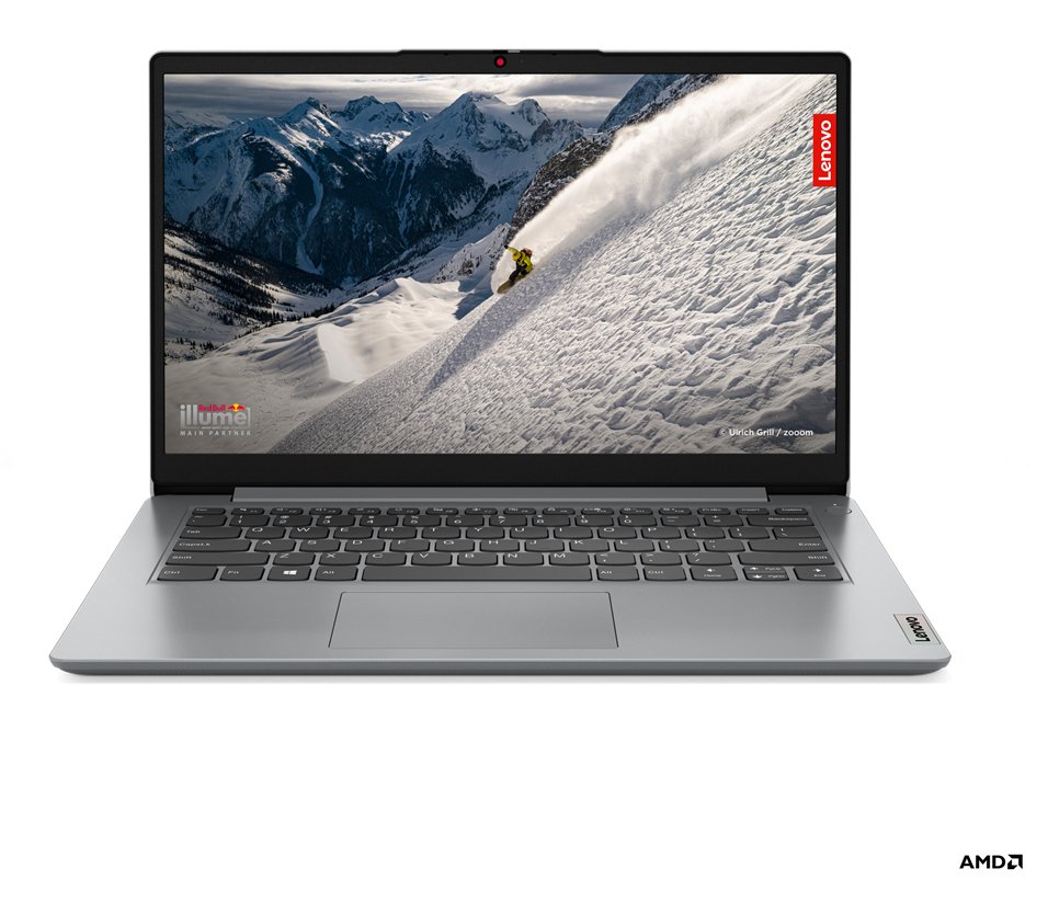 Lenovo IdeaPad 1 14ADA7 AMD Ryzen™ 5 3500U Laptop 35.6 cm (14") Full HD 8 GB DDR4-SDRAM 256 GB SSD Wi-Fi 5 (802.11ac) Windows 11 Home in S mode English Grey