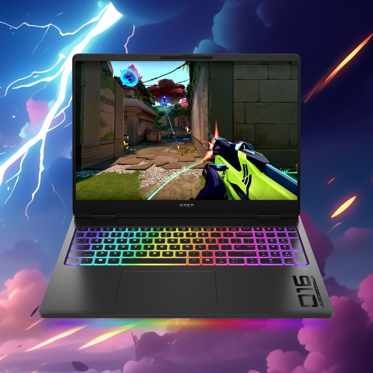 HP OMEN MAX 16-ah0007na Intel Core Ultra 9 275HX Laptop 40.6 cm (16") WQXGA 32 GB DDR5-SDRAM 1 TB SSD NVIDIA GeForce RTX 5080 Wi-Fi 7 (802.11be) Windows 11 Home AI PC Black - Image 5