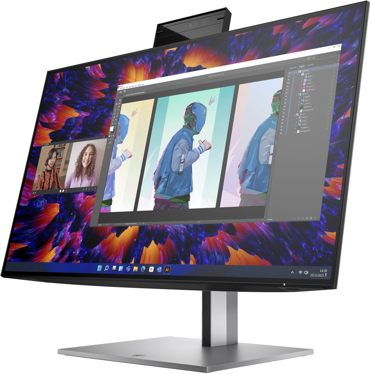HP Z24m G3 QHD Conferencing Display - Image 4