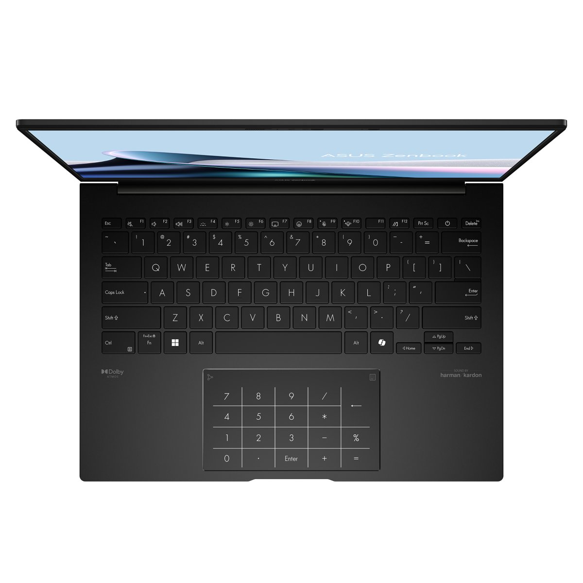 ASUS Zenbook 14 OLED UM3406HA-QL020W AMD Ryzen™ 7 8840HS Laptop 35.6 cm (14") Touchscreen WUXGA 16 GB LPDDR5x-SDRAM 1 TB SSD Wi-Fi 6E (802.11ax) Windows 11 Home Black - Image 2
