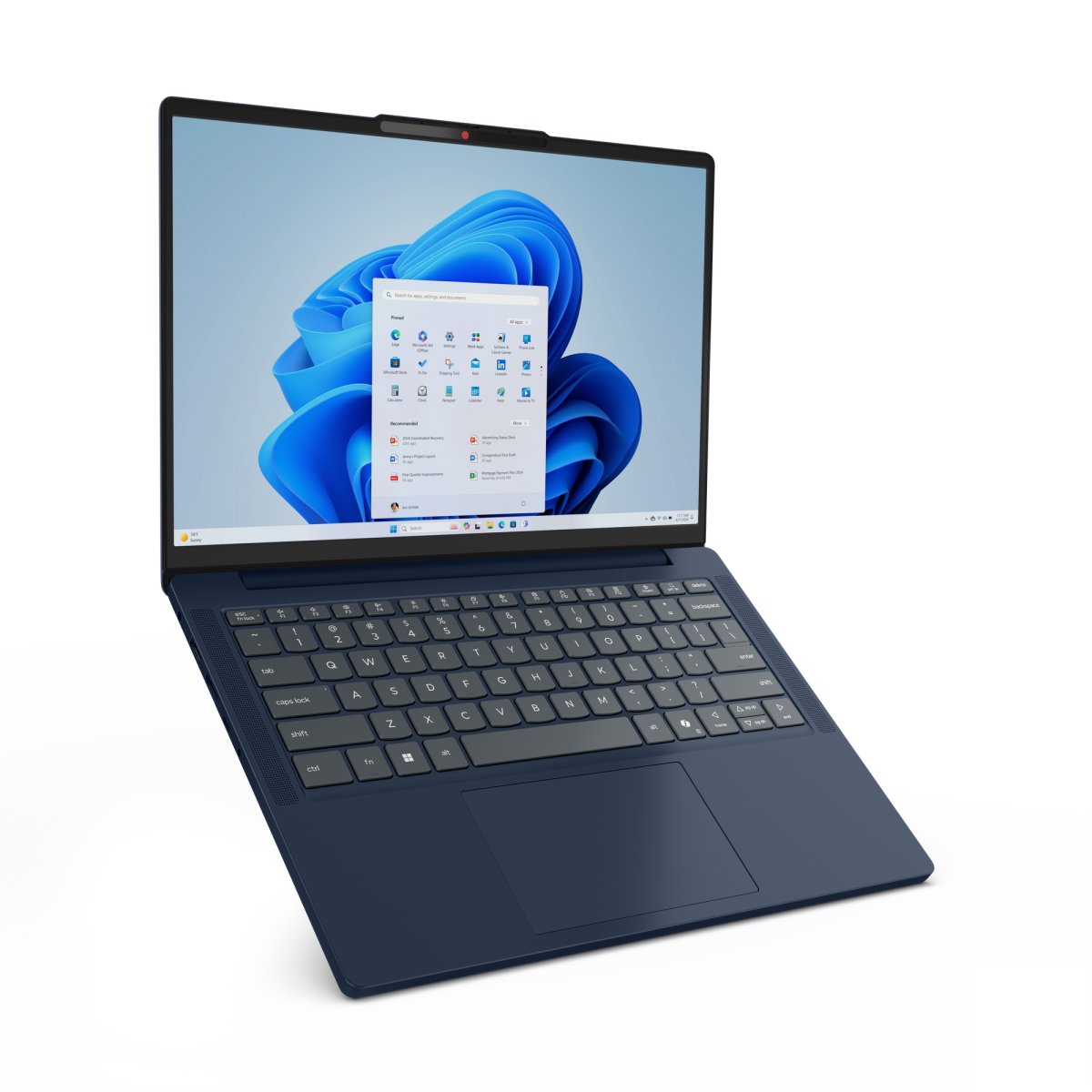 Lenovo IdeaPad Slim 3 14AHP10 AMD Ryzen™ 7 8840HS Laptop 35.6 cm (14") WUXGA 24 GB DDR5-SDRAM 1 TB SSD Wi-Fi 7 (802.11be) Windows 11 Home English Blue - Image 4