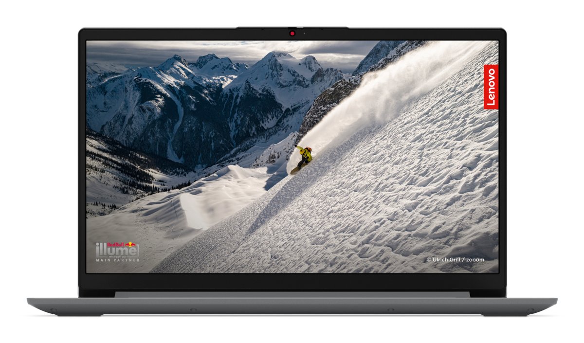 Lenovo IdeaPad 1 15AMN7 AMD Ryzen™ 3 7320U Laptop 39.6 cm (15.6") Full HD 8 GB LPDDR5-SDRAM 128 GB SSD Wi-Fi 6 (802.11ax) Windows 11 Home in S mode UK English Grey - Image 2