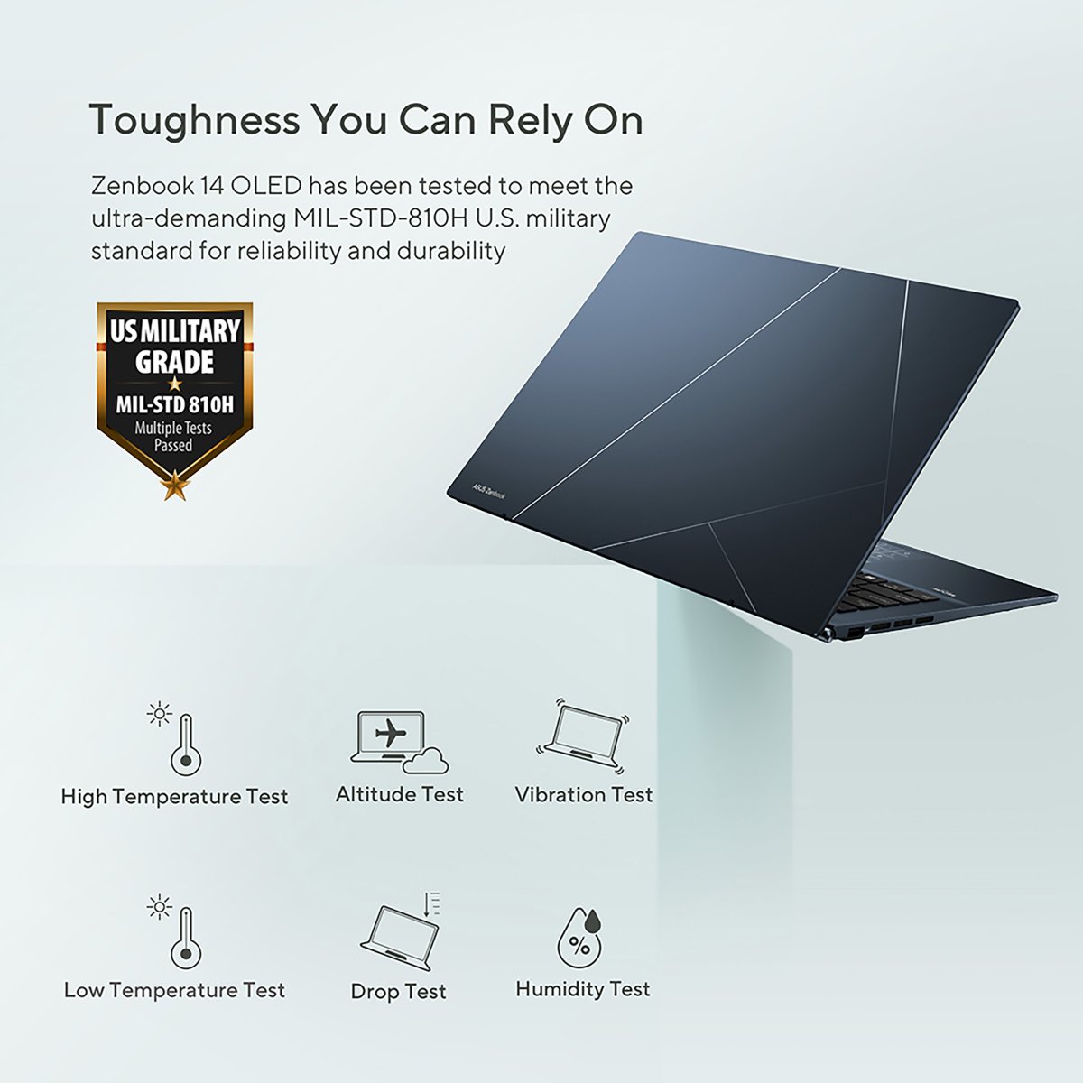 ASUS Zenbook 14 OLED UX3402VA-KM468W Intel® Core™ i5 i5-13500H Laptop 35.6 cm (14") 2.8K 16 GB LPDDR5-SDRAM 512 GB SSD Wi-Fi 6E (802.11ax) Windows 11 Home Silver - Image 10