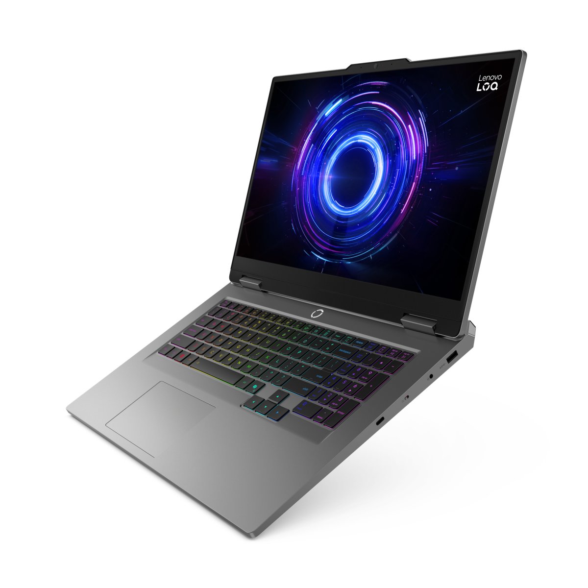 Lenovo LOQ 17IRX10 Intel® Core™ i7 i7-13650HX Laptop 43.9 cm (17.3") Full HD 24 GB DDR5-SDRAM 1 TB SSD NVIDIA® GeForce RTX™ 5050 Wi-Fi 6 (802.11ax) Windows 11 Home English Grey - Image 4