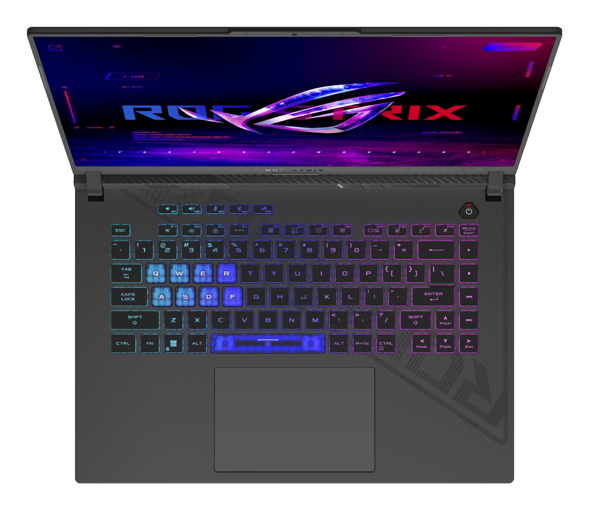 ASUS ROG Strix G16 G614PR-RV003W Copilot+ PC AMD Ryzen™ 9 7940HX Laptop 40.6 cm (16") WUXGA 32 GB DDR5-SDRAM 1 TB SSD NVIDIA GeForce RTX 5070 Ti Wi-Fi 6E (802.11ax) Windows 11 Home Belgian Black, Grey - Image 5