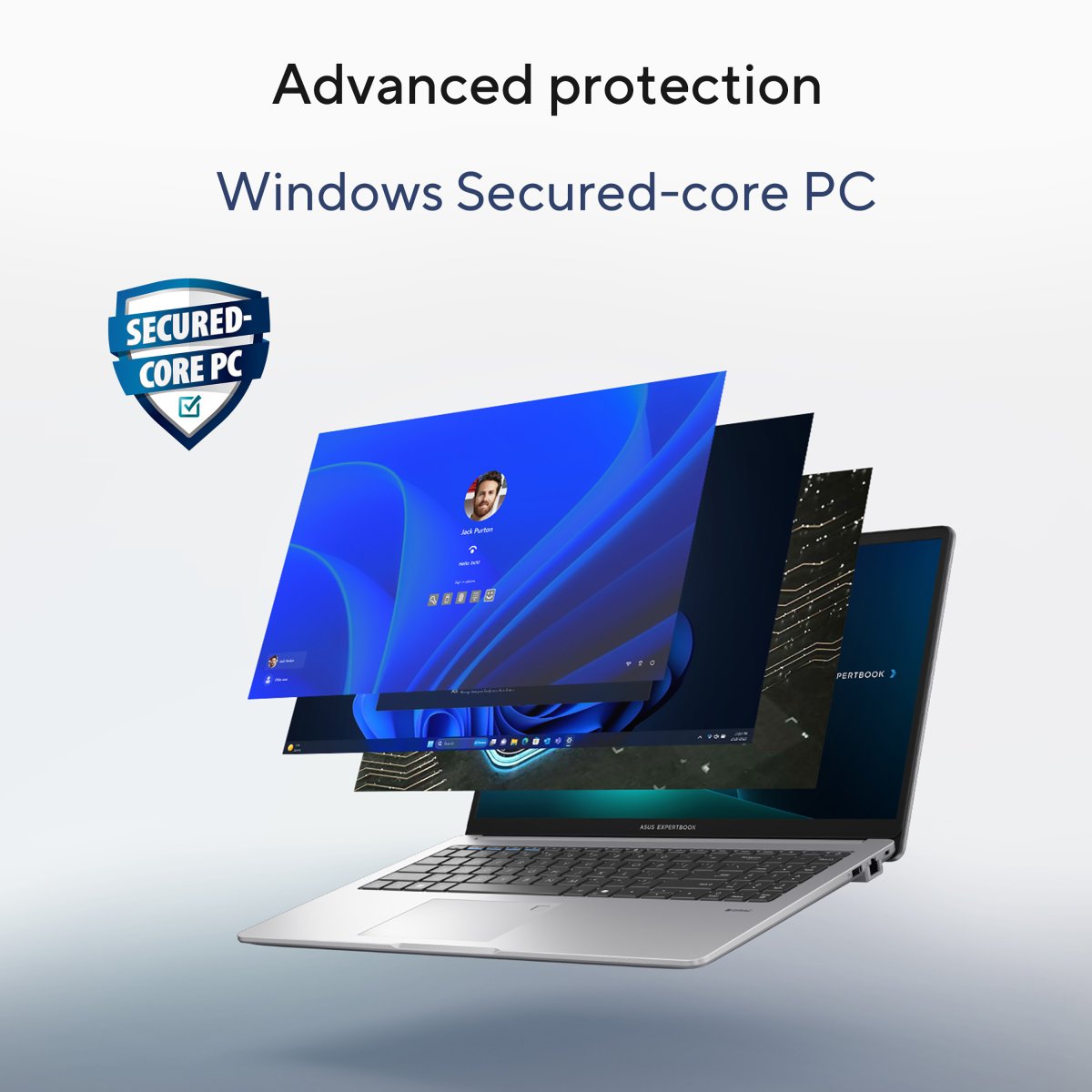 ASUS ExpertBook P1 P1503CV-i731X Intel® Core™ i7 i7-13620H Laptop 39.6 cm (15.6") Full HD 32 GB DDR5-SDRAM 1 TB SSD Wi-Fi 6 (802.11ax) Windows 11 Pro Grey - Image 13