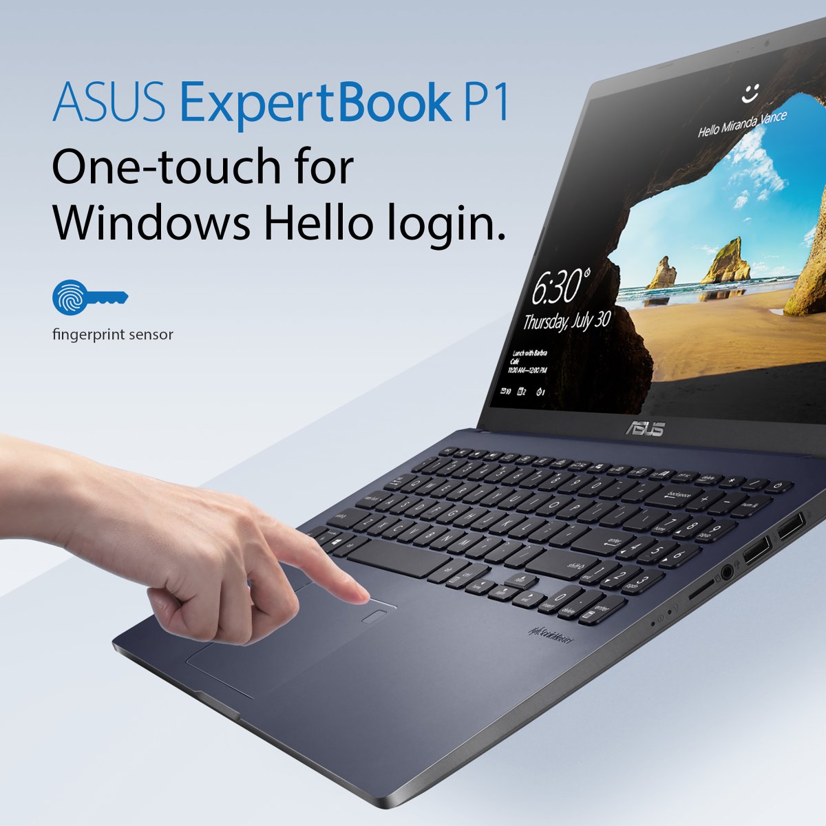 ASUS ExpertBook P1 P1503CV-i731X Intel® Core™ i7 i7-13620H Laptop 39.6 cm (15.6") Full HD 32 GB DDR5-SDRAM 1 TB SSD Wi-Fi 6 (802.11ax) Windows 11 Pro Grey - Image 20