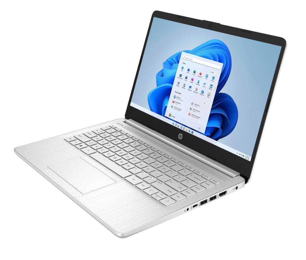 HP 14s-dq5014na Intel® Core™ i7 i7-1255U Laptop 35.6 cm (14") Full HD 8 GB DDR4-SDRAM 512 GB SSD Wi-Fi 5 (802.11ac) Windows 11 Home Silver - Image 4